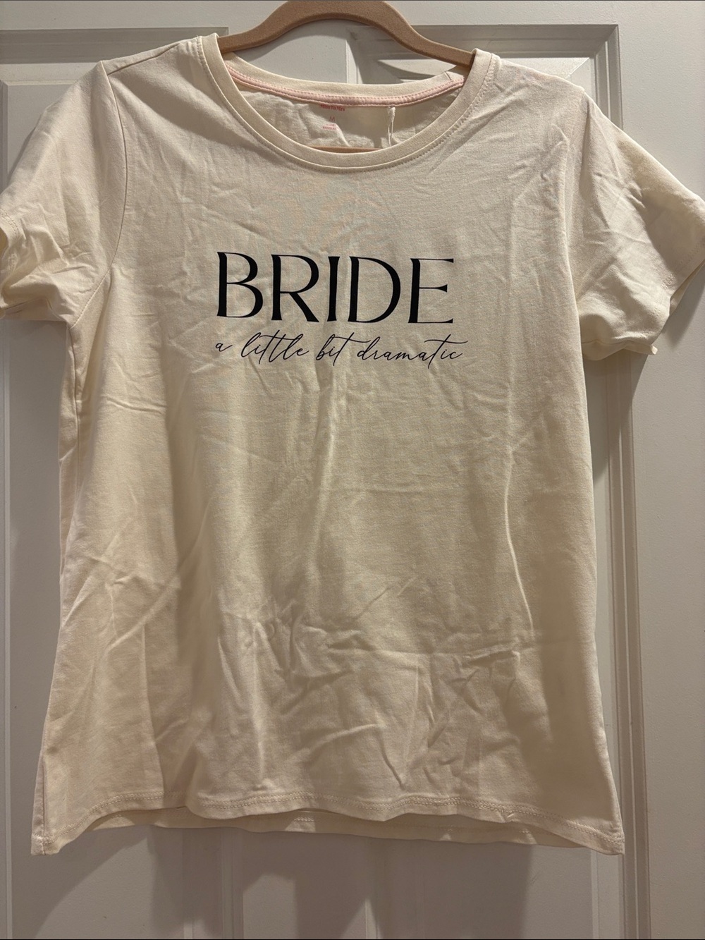 Bride Graphic Tee in Cream